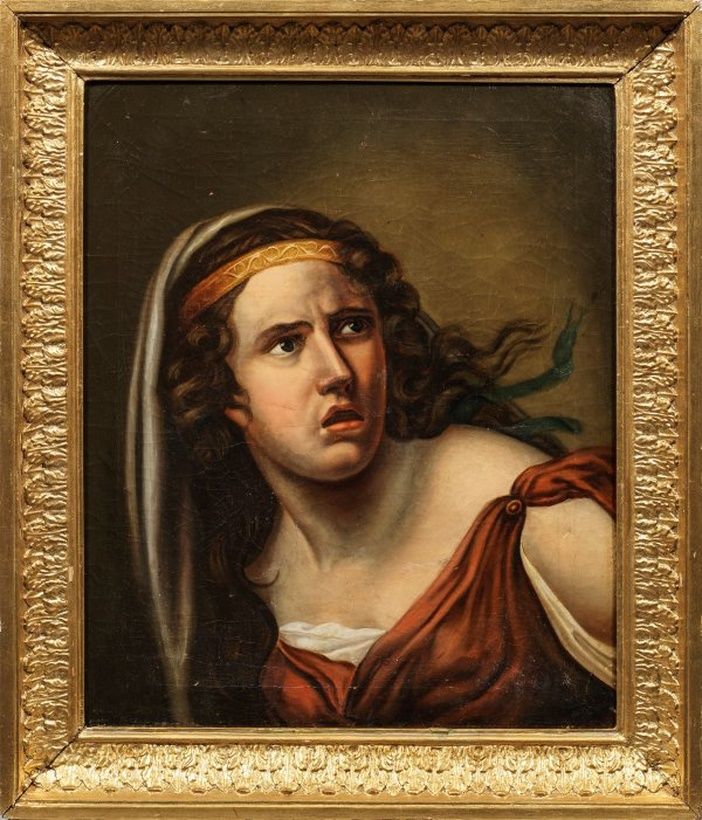 Classic portrait of a Roman woman: influence on Jacques-Louis David
