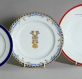 Three Russian Porcelain Articles