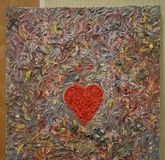 Heart of the Creator canvas oil