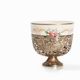 Фарфоровые чашки с серебром из Москвы, 19 век