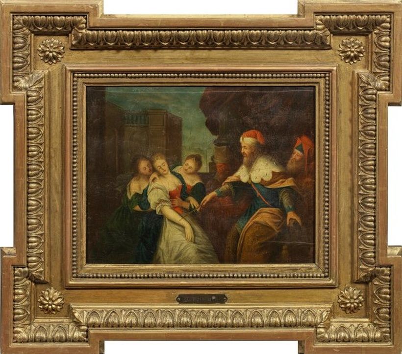 "Дитрихи и их влияние на барочную живопись: изображение сцены из Ветхого Завета в Дрездене"
