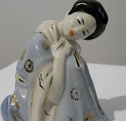 Porcelain figurine "Cho Cho San"