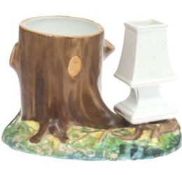 Porcelain vase / utensil, Kuznetsov porcelain, Russia, 20th century