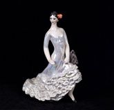 Soviet Ukrainian porcelain figure “Spanish dance”.