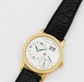 Gentlemen's wristwatch Lange & Söhne II "Up and Down" from 1997.