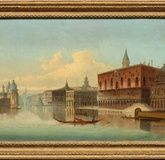 Вид Венеции в утреннем свете