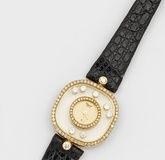Women's wristwatch by Chopard - "Happy Diamonds" from 1984