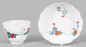 Large Meissen cup with Kakiemon decoration from the Royal