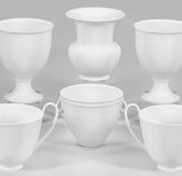 Collection of white porcelain
