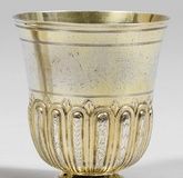 Barocker Fußbecher translates to "Baroque foot cup" in English.