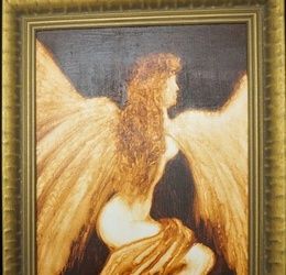 Angel of Happiness oil, canvas