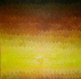 Sun in the Desert. Canvas/oil