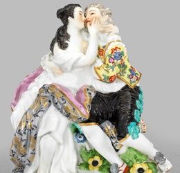 Meissen figurine group "Lovers"