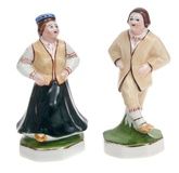 Kuznetsov porcelain figure "Folk dancers"