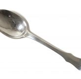 Silver dinner spoon. Denmark, 1779.