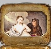 Snuffbox with concealed erotica