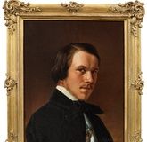 "German portraitist of the Biedermeier era: active in the 19th century"