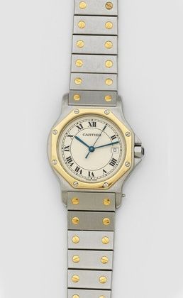 Cartier "Octagon" wristwatch