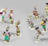 Extremely rare, extensive collection of Meissen.