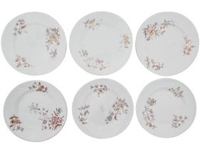 Русские фарфоровые тарелки с ручной росписью Кузнецова