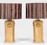 A couple of table lamps.