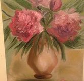 Bouquet oil, canvas.