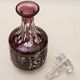 Set of a Decanter and 6 Glasses "Marsala Glass - Grapes", Crystal NACHTMANN
