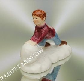 Мальчик снеговик фарфор Beswick Англия