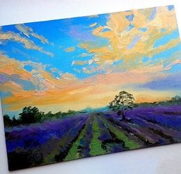 Provence oil, canvas.