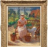 "A summer day in the garden: joy, light, and painting"