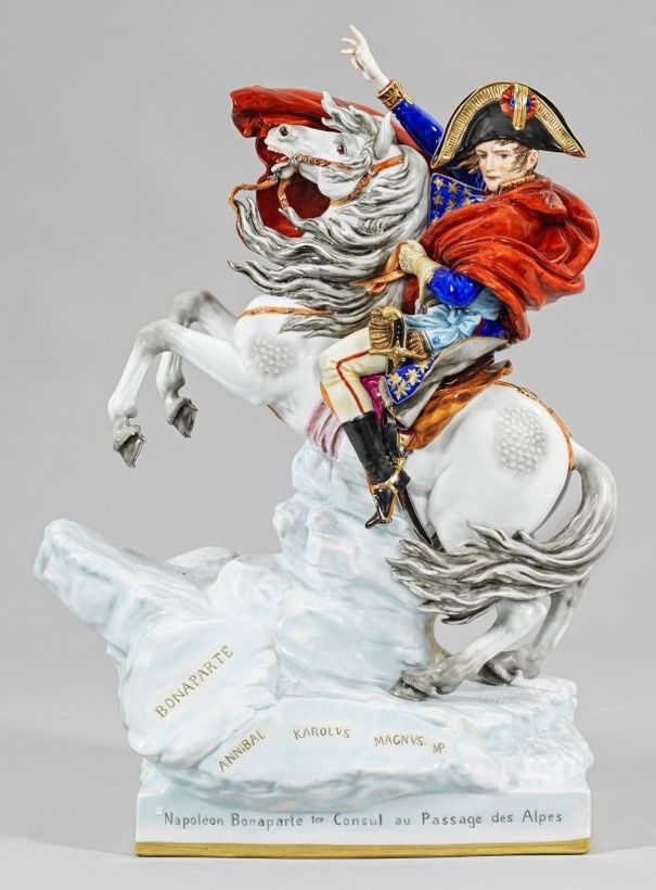 Large equestrian statue "Napoleon's Ride over the Alps"