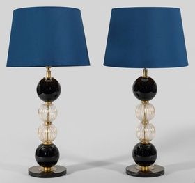 A couple of large Murano table lamps.
