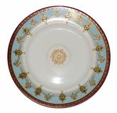 Antique Russian Porcelain Plate Kuznetsov