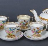 Kuznetsov Riga-Dulevo porcelain set for six persons