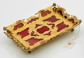 Декоративный лоток для визиток императора Наполеона III.