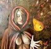 Mistress pear oil, canvas.