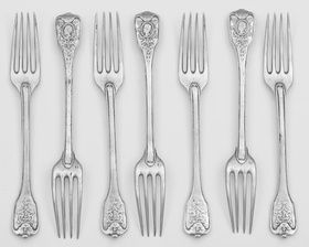 Sentence of seven Baroque forks