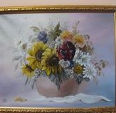 Bouquet "Tenderness" canvas, oil