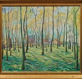 "Autumn Landscape: Van Gogh's Influence on Brockhuisen"