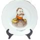 Фарфоровые тарелки Кузнецова с изображениями из "Мертвых душ"