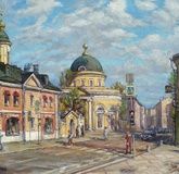 View of Bolshaya Ordynka Canvas, oil