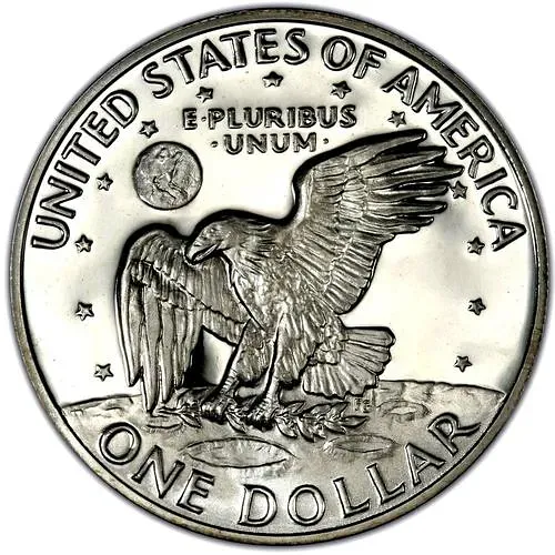 1 доллар 1972, S, доллар Эйзенхауэра [США]