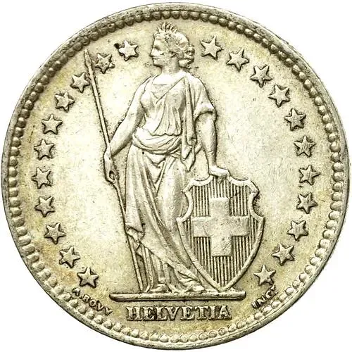 2 франка 1941 [Швейцария]