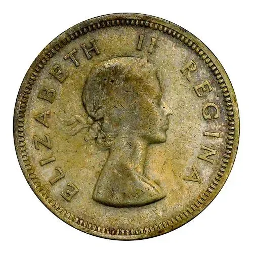 2 шиллинга 1954 [ЮАР]