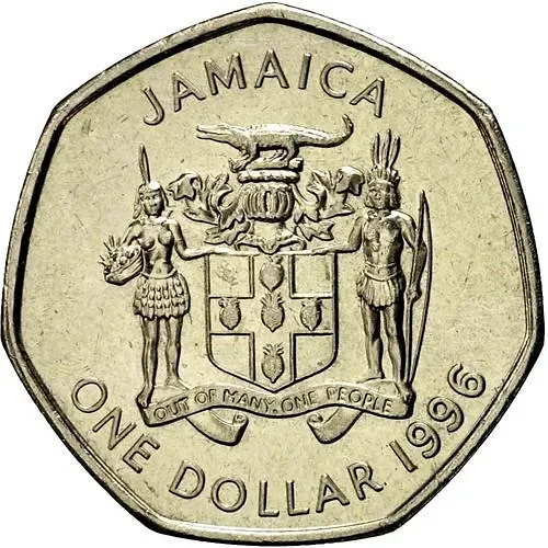 1 доллар 1996 [Ямайка]