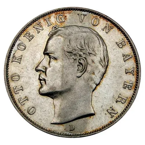 3 марки 1910, D, Бавария [Германия / Германская Империя]