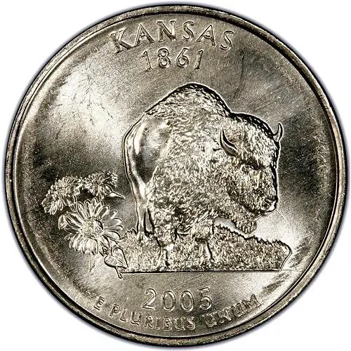 25 центов 2005, P, Канзас [США]