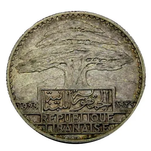 50 пиастров 1929 [Ливан]