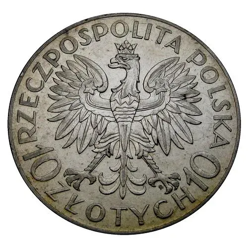 10 злотых 1933, 70 лет восстания [Польша]