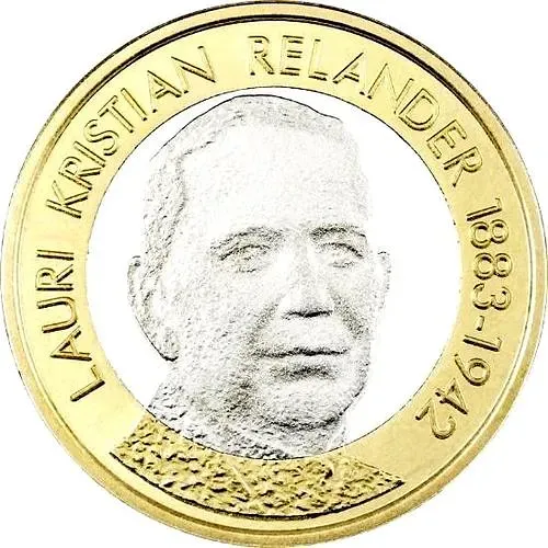 5 евро 2016, Лаури Кристиан Реландер [Финляндия]